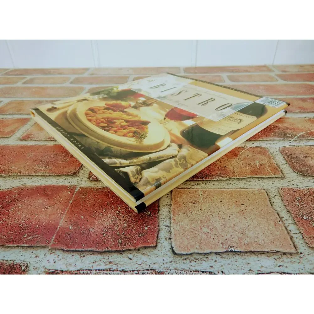 BISTRO Best of Casual French Cooking by Gerald Hirigoyen Vtg 1995‎ HCDJ Cookbook